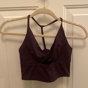 Lululemon sports bra. Size 2. Purple. Great to work out in.
